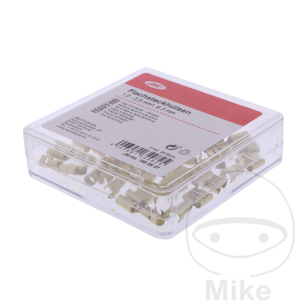 Cosse plate 1.0-2.5 6,3 mm JMP - Pack 25 pièces - vue 2