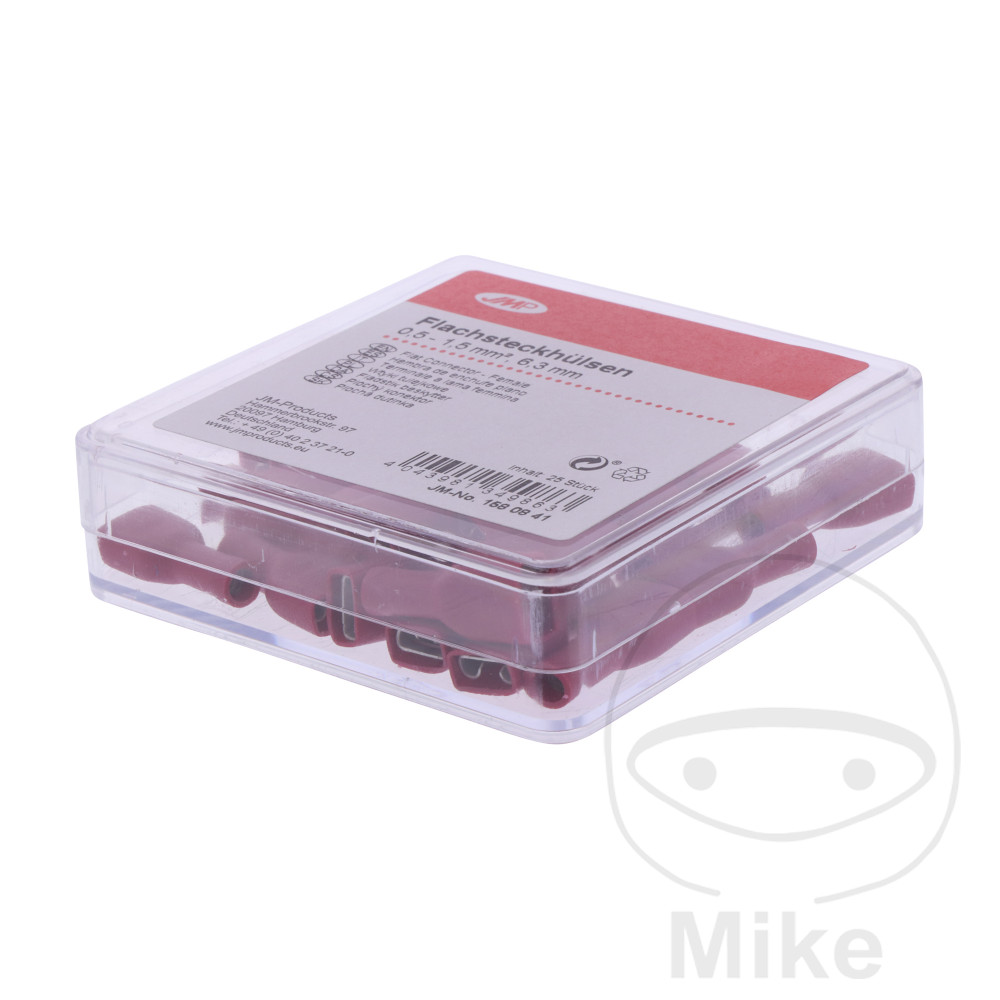 Cosse plate 0,5-1,5 6,3 mm JMP pack 25 pièces - vue 2