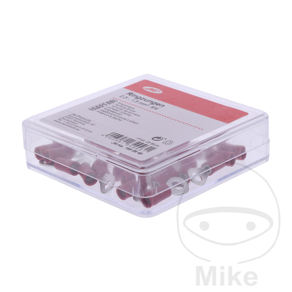 Cosse tubulaire non isolée 0,5-1,5 mm² M4 JMP Pack 25 pièces - vue 2