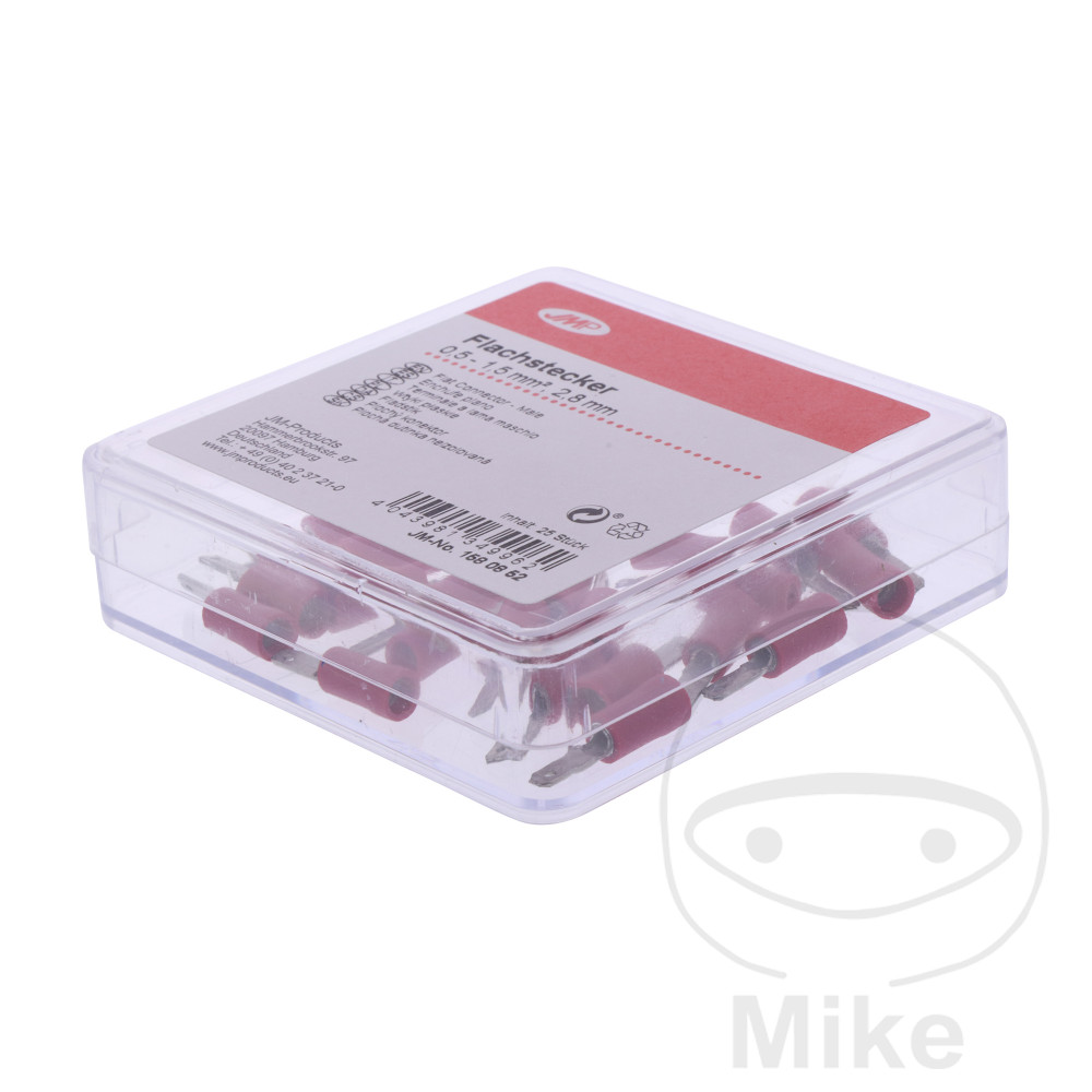 Cosse plate 0,5-1,5 mm 2,8 mm JMP - Pack 25 pièces - vue 2
