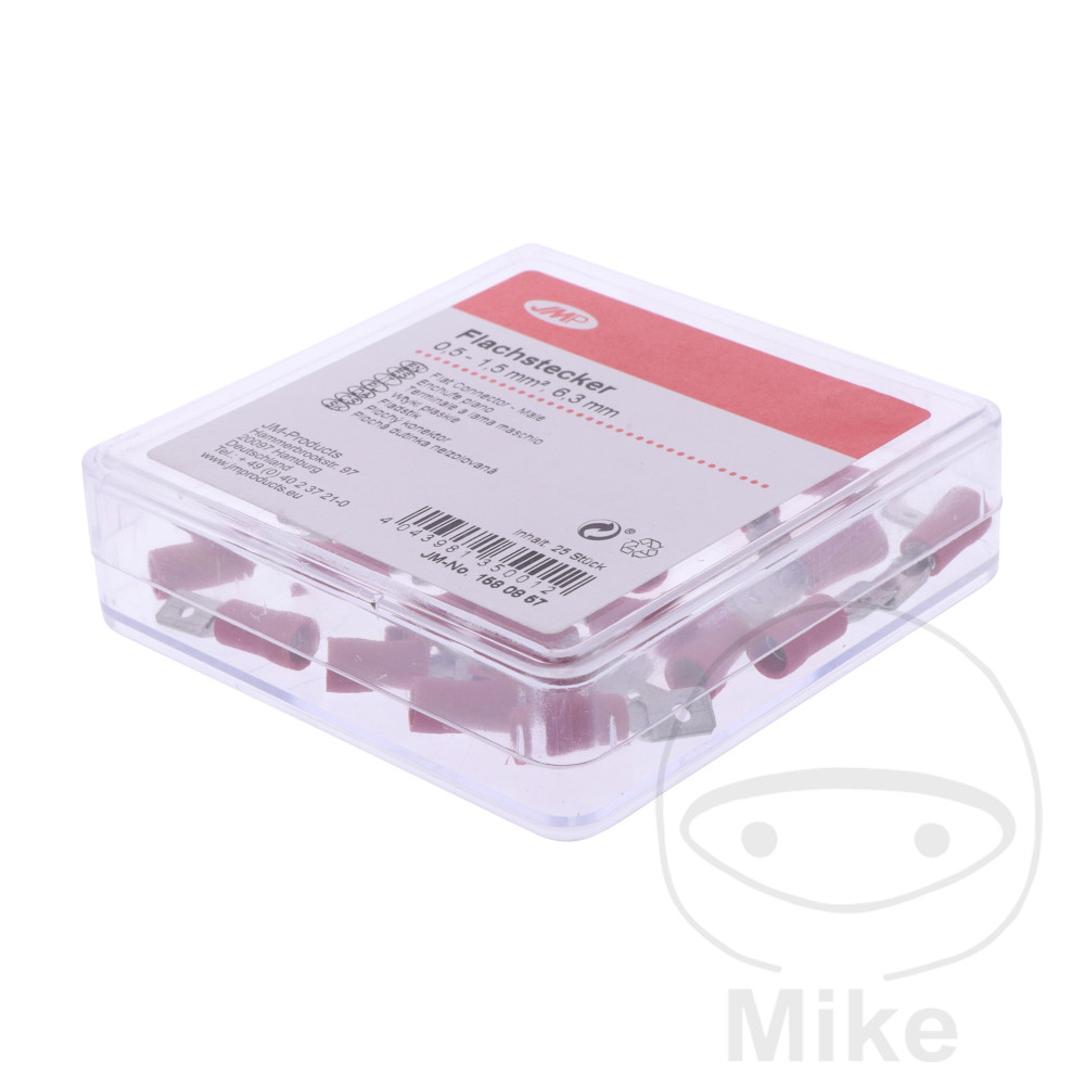 Cosse plate 0,5-1,5 mm 4,8 mm JMP - Pack 25 pièces - vue 2