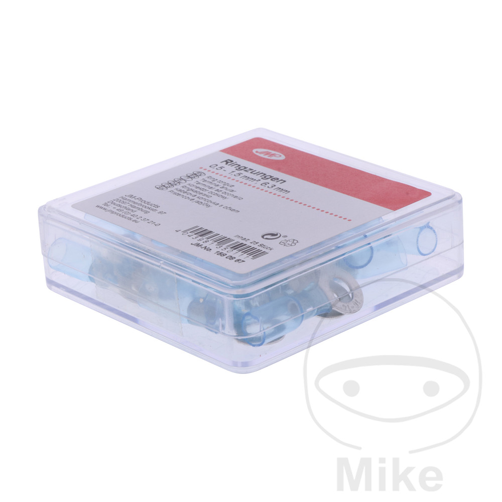 Cosse tubulaire non isolée 1,5-2,5 M6 JMP Pack 25 pièces - vue 2