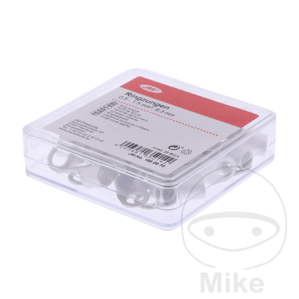 Cosse tubulaire non isolée 16.0 M6 JMP Pack 25 pièces - vue 2