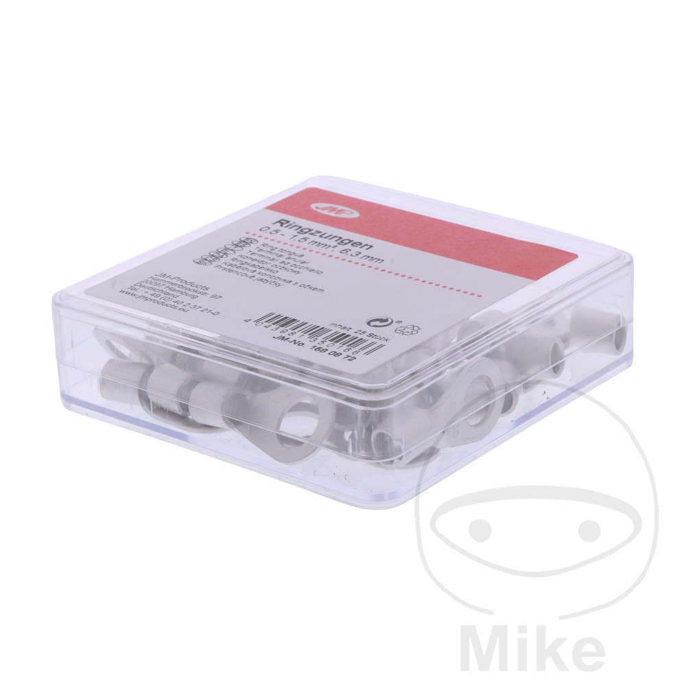 Cosse tubulaire non isolée 10.0 M8 JMP pack 25 pièces - vue 2