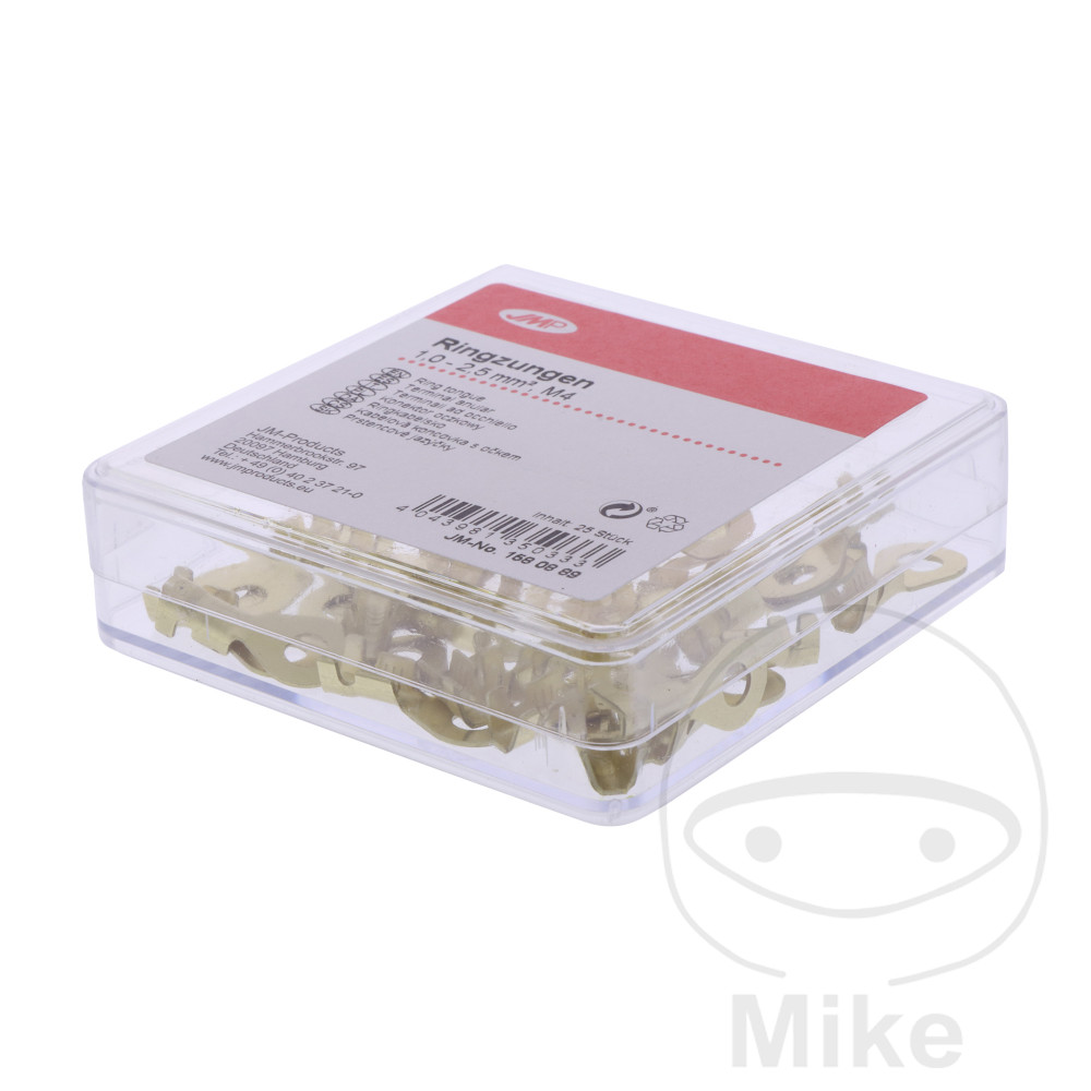 Cosse tubulaire non isolée 1.0-2.5 M4 JMP Pack 25 pièces - vue 2