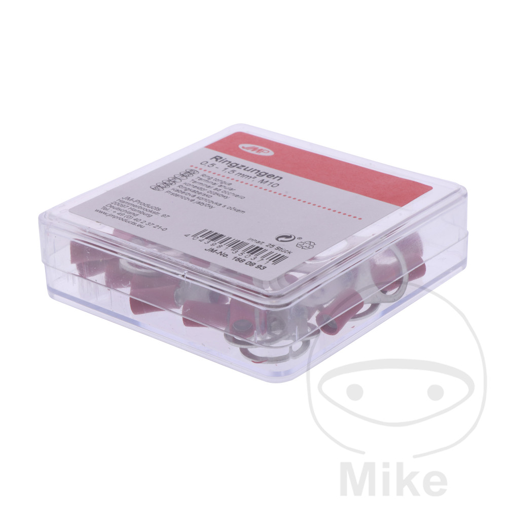 Cosse tubulaire non isolée 0,5-1,5 M10 JMP Pack 25 pièces - vue 2