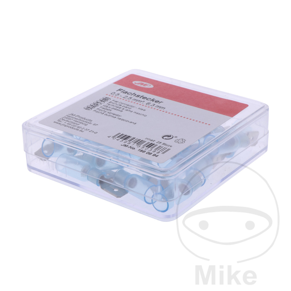 Cosse plate 0,5-2,5 mm 6,3 mm JMP Pack 25 pièces - vue 2