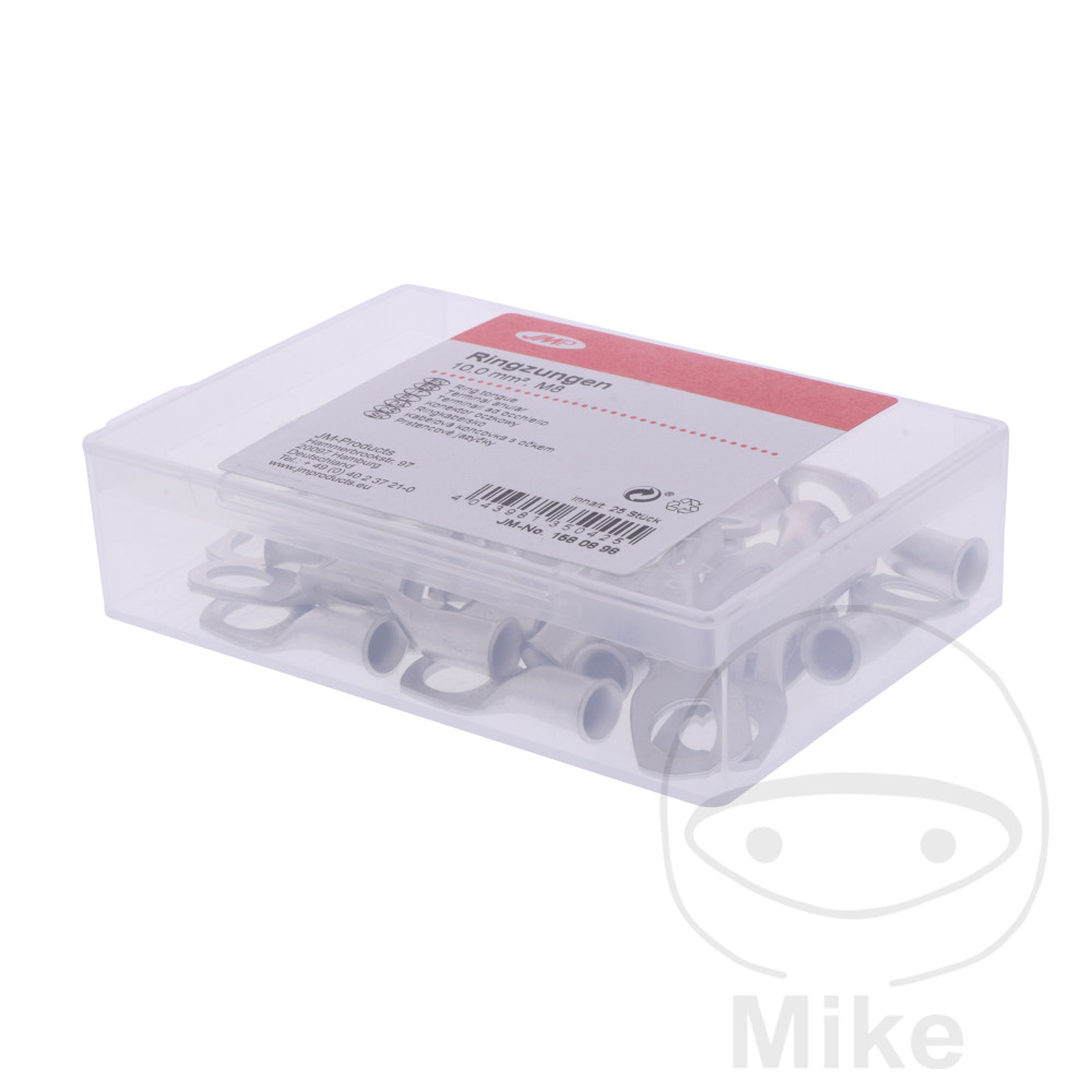 Cosse tubulaire non isolée 10.0 M8 JMP Pack 25 pièces - vue 2