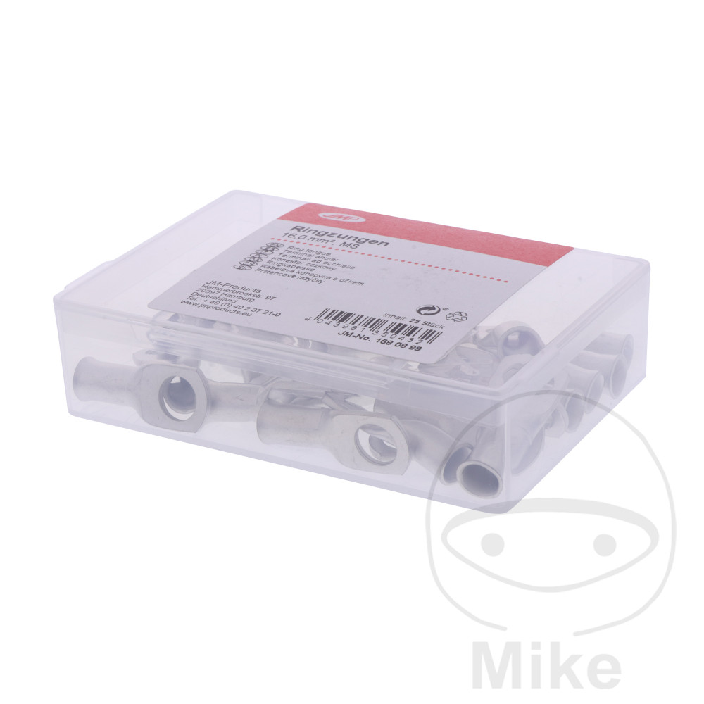Cosse tubulaire non isolée 16.0 M8 JMP Pack 25 pièces - vue 2