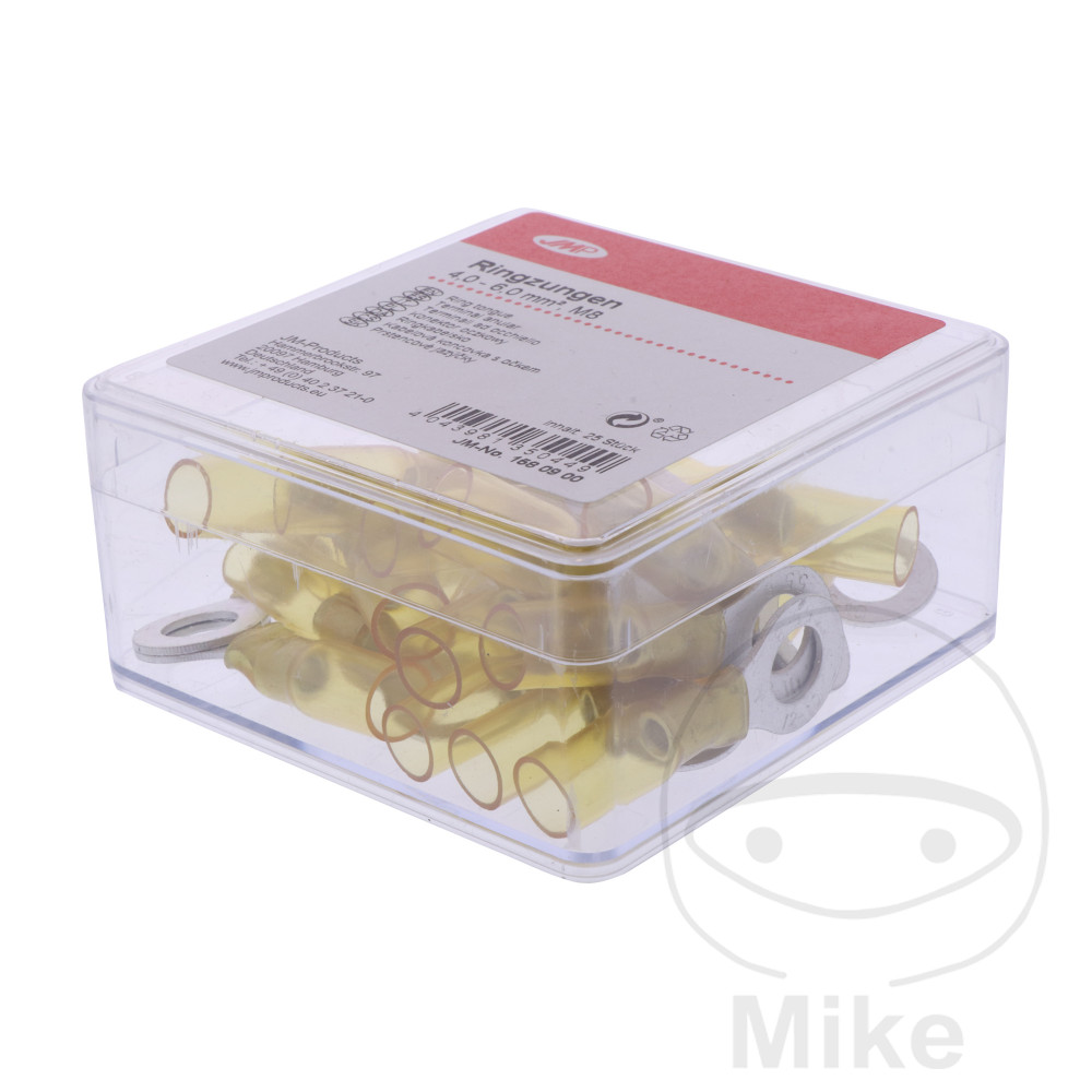 Cosse tubulaire non isolée 4.0-6.0 M8 JMP Pack 25 pièces - vue 2