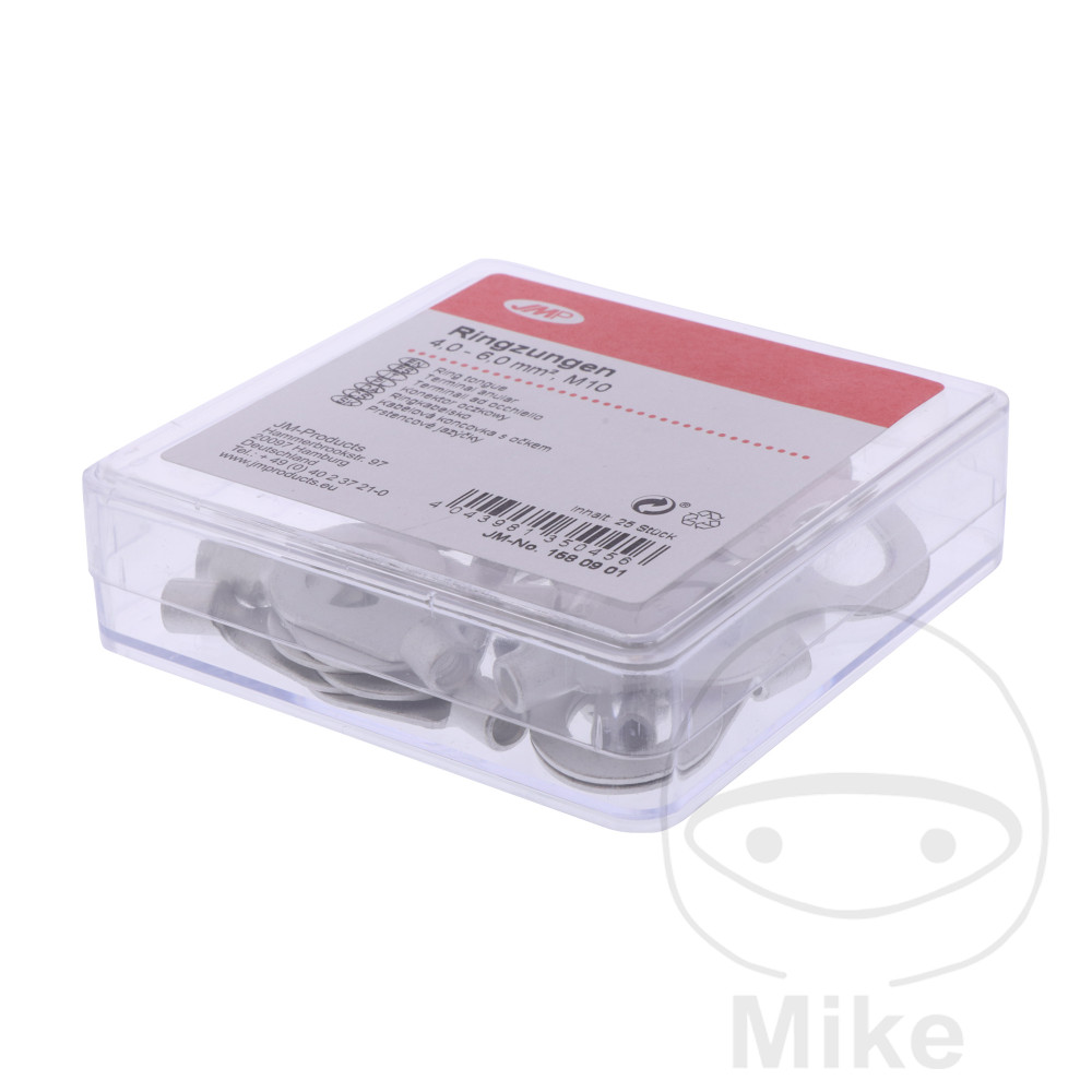 Cosse tubulaire non isolée 4.0-6.0 M10 JMP Pack 25 pièces - vue 2