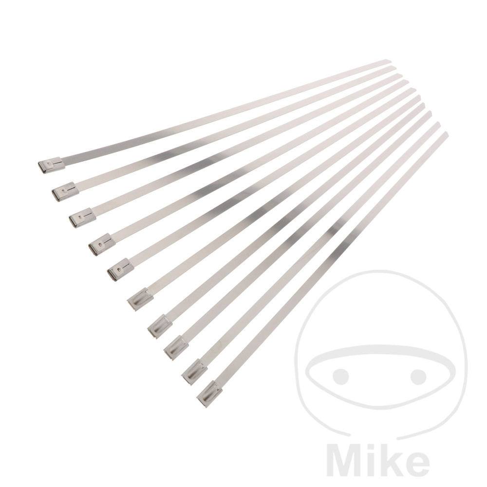 Collier de serrage 4,45 x 300 JMP V2A Pack 10 pièces