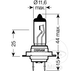 Ampoule H7 24V 70W Osram Truckstar Pro - vue 2