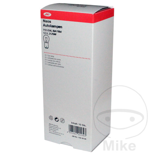 Ampoule 12V 21/5W BAY15D JMP - Paquet de 10 pièces - vue 2