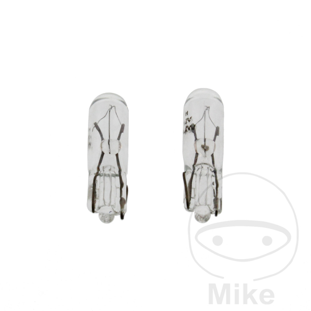 Ampoule 12V 1.2W W2X4.6D JMP blister de 2 - vue 2