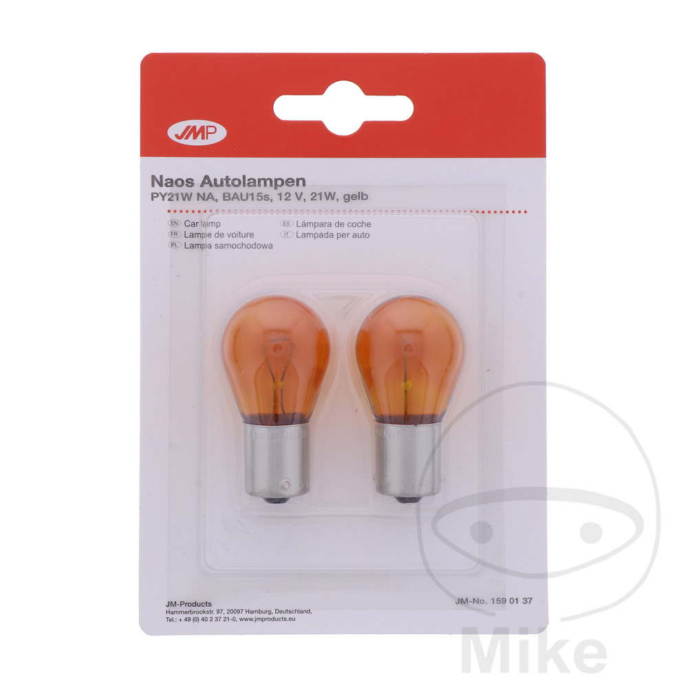 Ampoule 12V 21W BAU15S JMP - Blister de 2