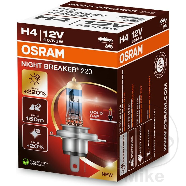 Ampoule H4 12V 60/55W Osram - vue 3