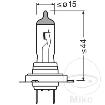 Ampoule H7 12V 55W Duo Osram - vue 3