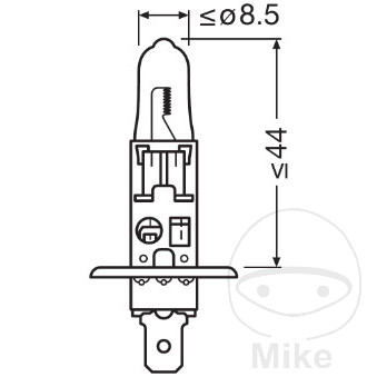 Ampoule H1 12V 55W Duo Osram - vue 4