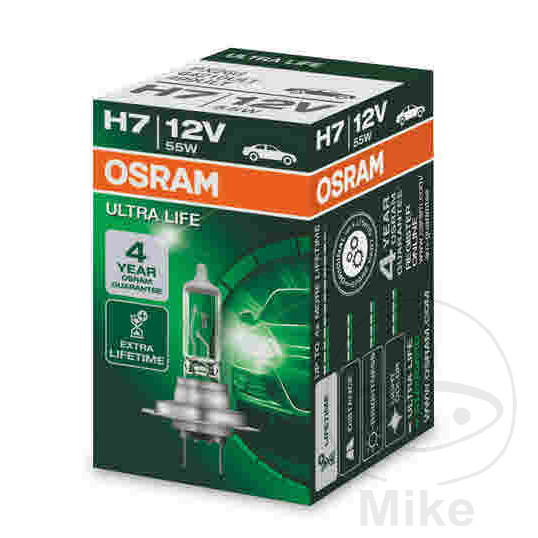 Ampoule H7 12V 55W Osram Ultra Life - vue 2