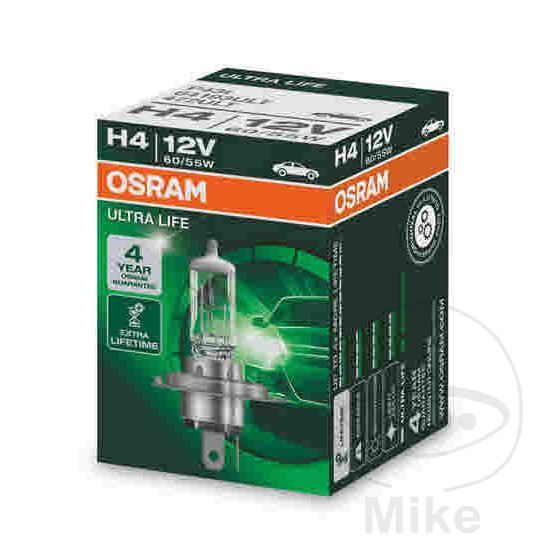 Ampoule H4 12V 60/55W Osram Ultra Life - vue 2