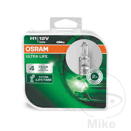 Ampoule H1 12V 55W Osram Ultra Life - vue 2