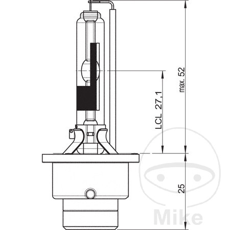 Ampoule 35 Watt D2R P32 Osram - vue 3