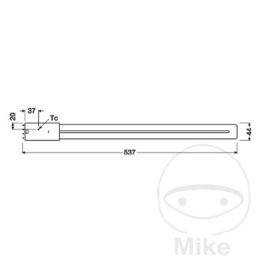 Ampoule LED DULUX HF/AC 25W/840 Sockel 2G11 Ötiker - vue 2