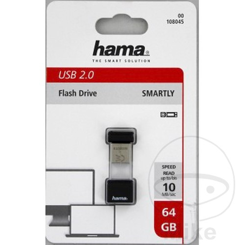 Clé USB 2.0 64 Go Hama 10 Mb/s - vue 3