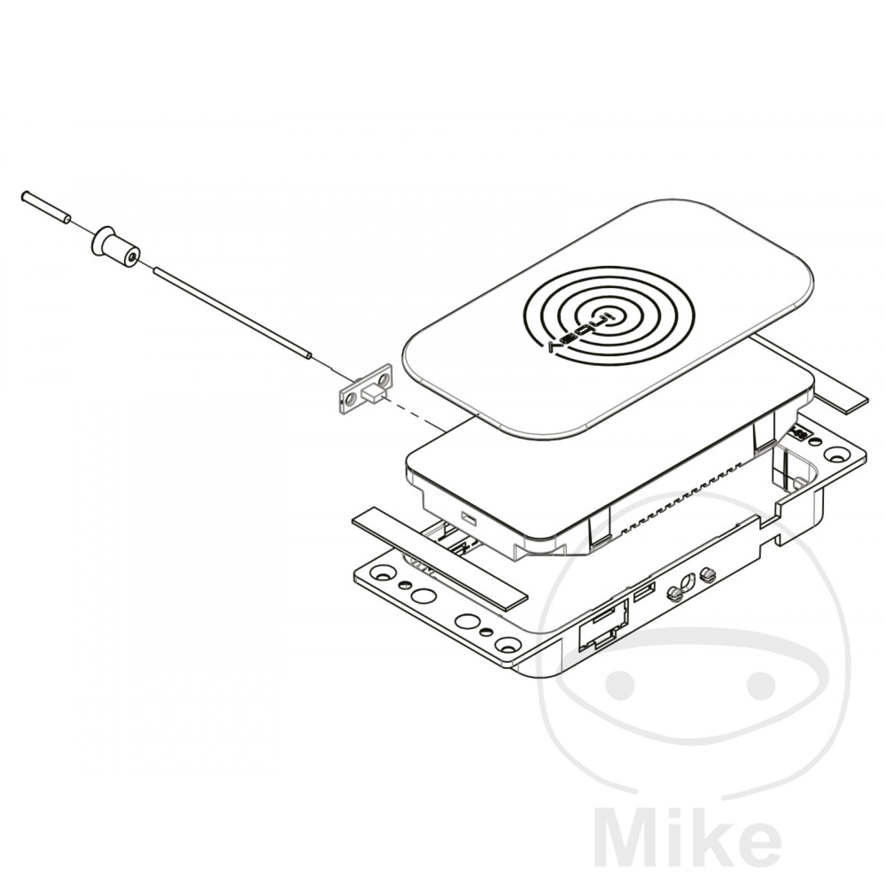 Kit universel chargeur induction 15W ACV - vue 4
