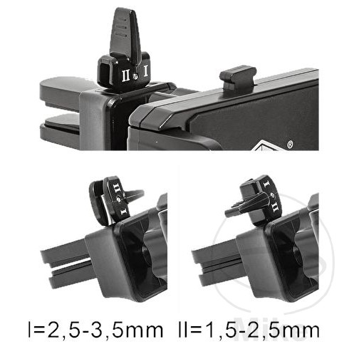 Support téléphone universel Pfefferkorn WEDO pour grilles d'aération - vue 6
