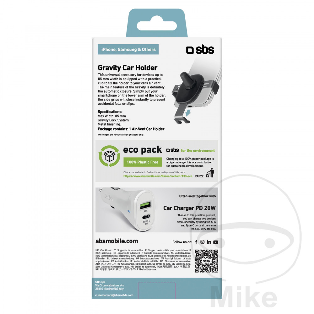 Support universel SBS pour aération grille de ventilation GRAVITY - vue 6