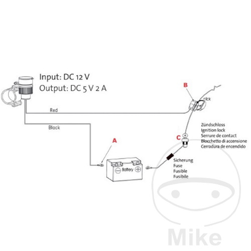 Prise double USB Charge rapide USB A+C 3A Albrecht Auto-Zubehör - vue 5