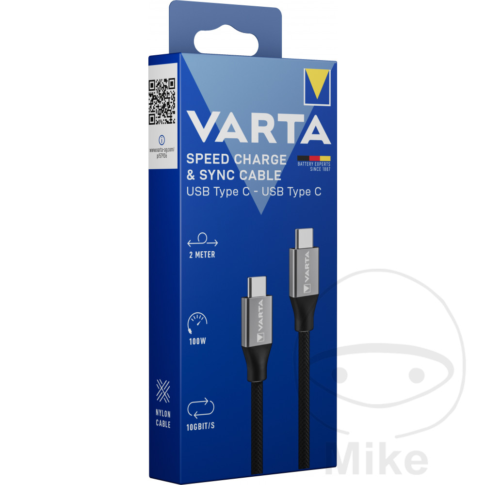 Câble de recharge USB-C vers USB-C Varta - vue 4