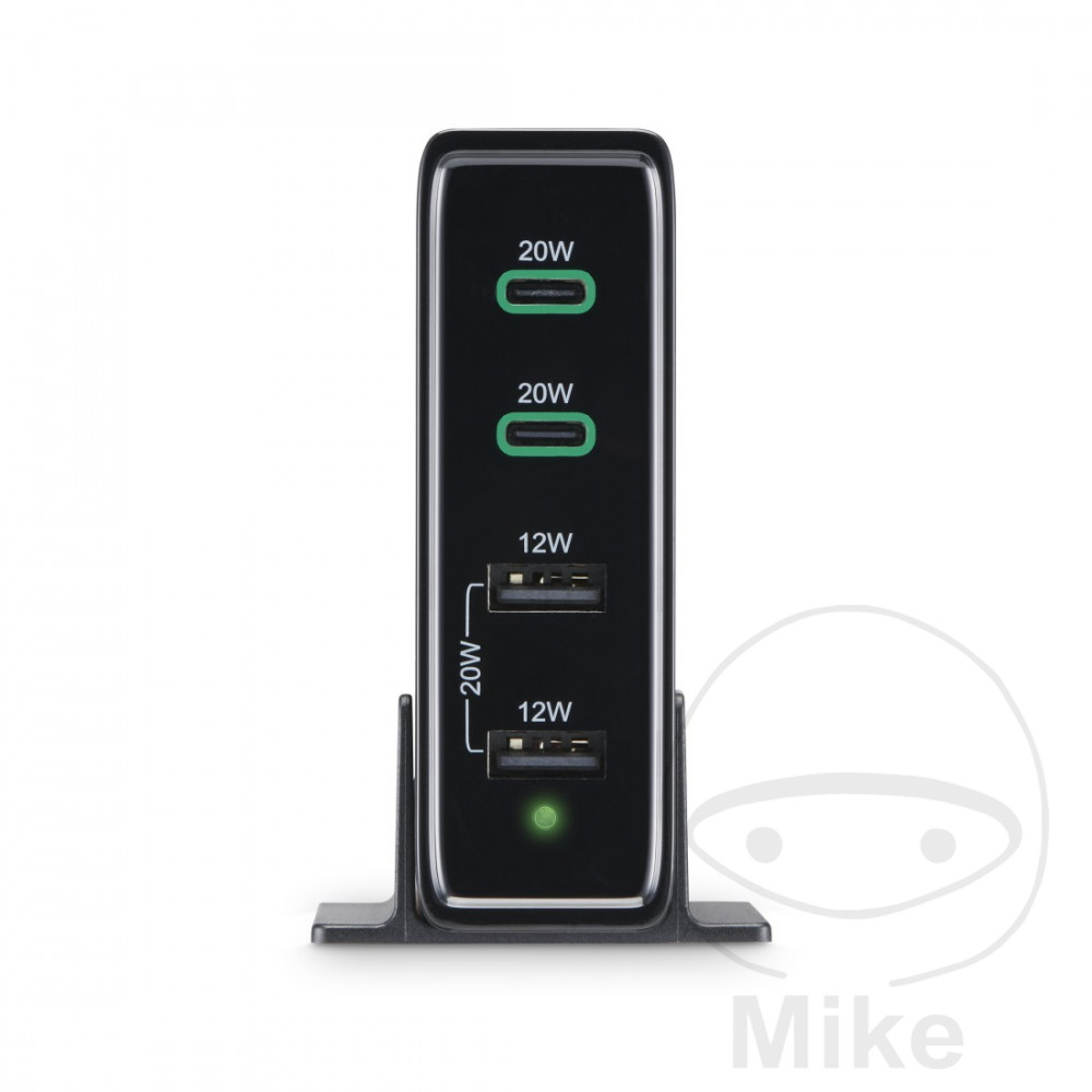 Ladestation 230V-USB-A/C 60W PD QC3 4-Fach - vue 3