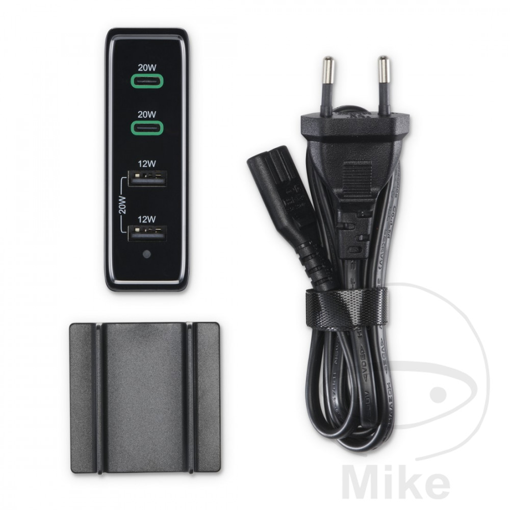 Ladestation 230V-USB-A/C 60W PD QC3 4-Fach - vue 4