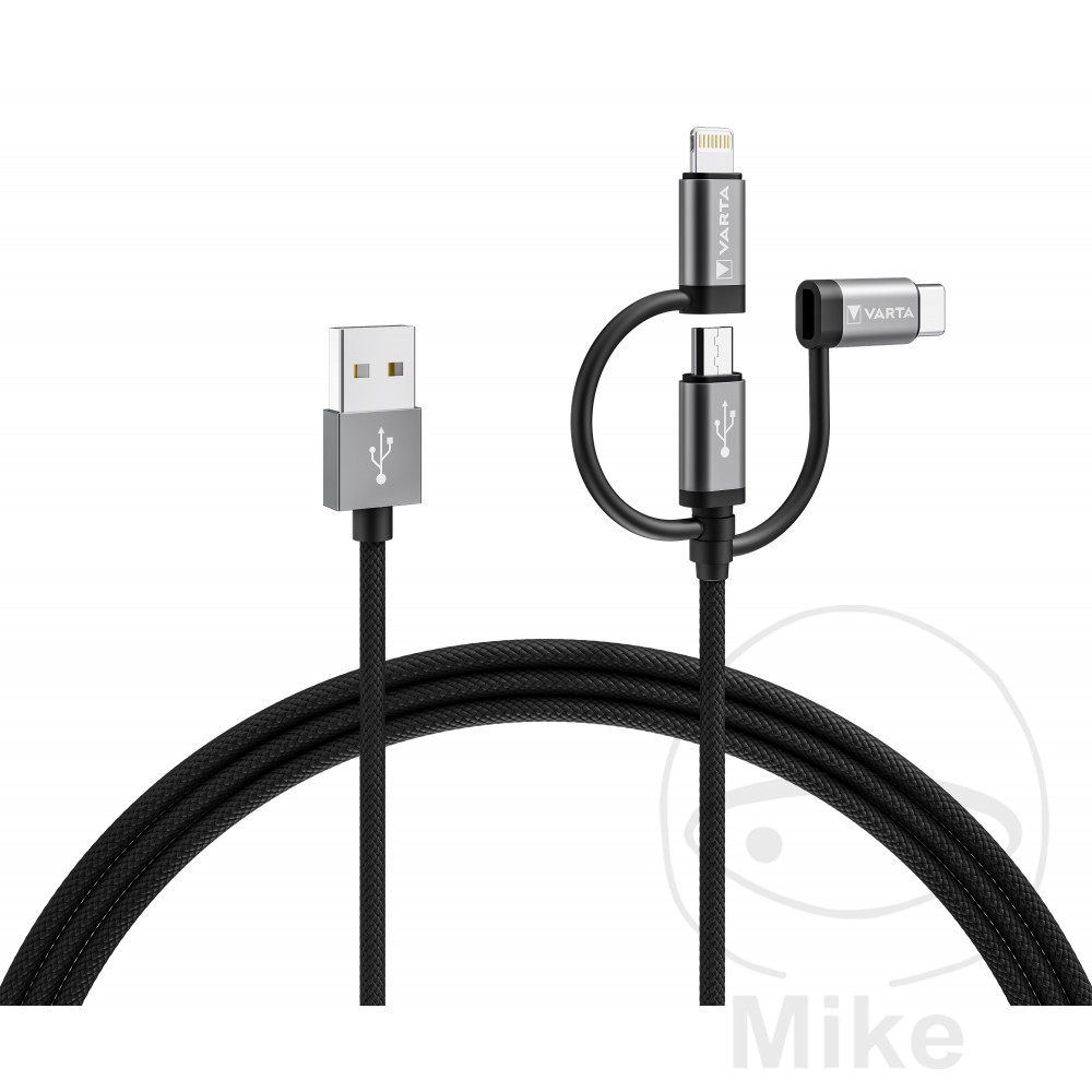 Câble de charge 3 en 1 2 m Varta - vue 3