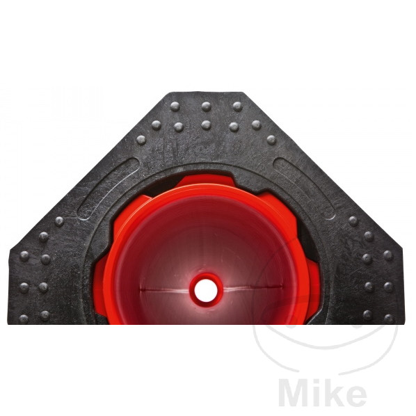 Cône de signalisation 500 mm réfléchissant rouge/blanc DIN EN 13422 EDE - vue 3
