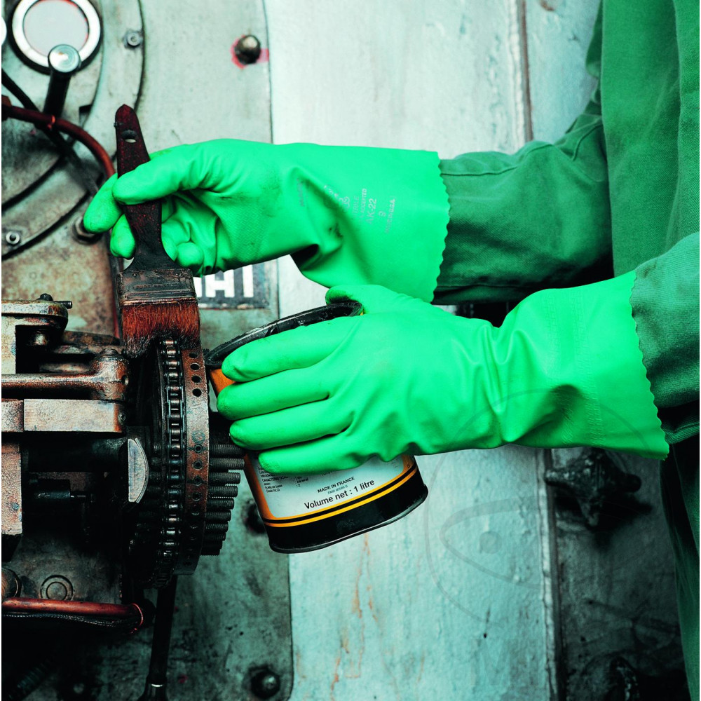 Gant de travail nitrile taille 8 - vue 2