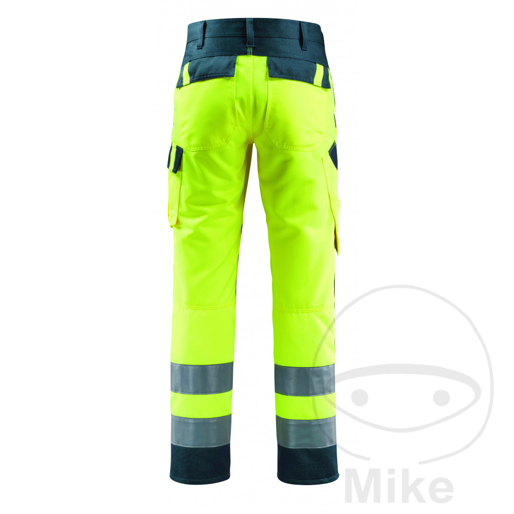 Pantalon de travail Mascot MCT gris 48/L76 Warnschutz jaune/noir-bleu - vue 4