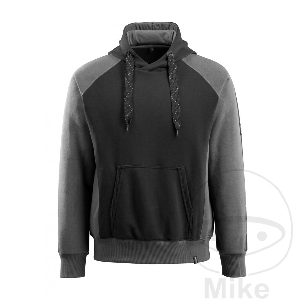 Sweat-shirt Mascot à capuche noir anthracite taille S - vue 2