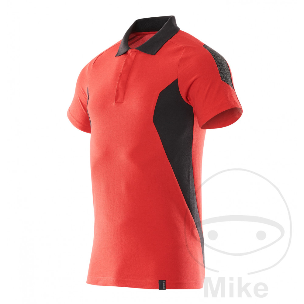 Polo Mascot Taille M Noir Rouge - vue 2