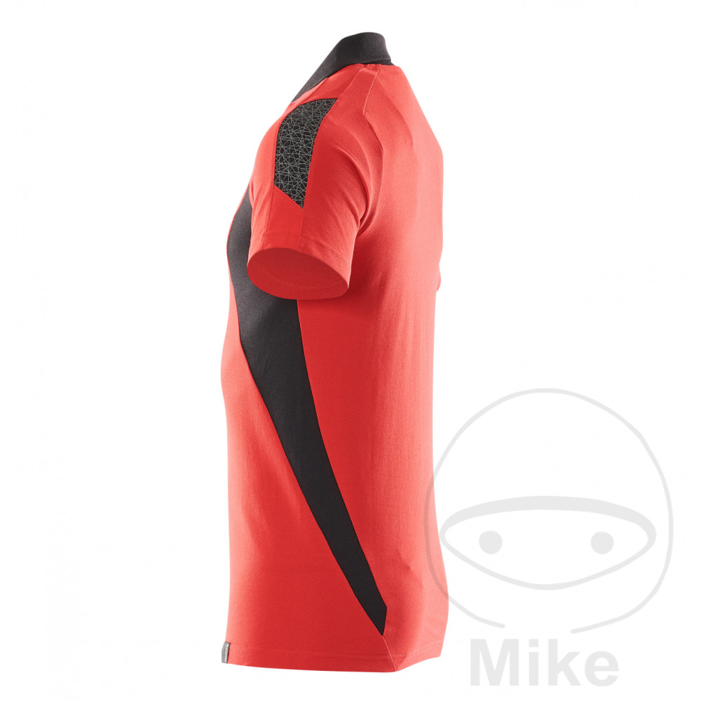 Polo Mascot Taille M Noir Rouge - vue 3