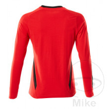 T-Shirt Mascot Femme Manche Longue Rouge/Noir Taille 2XL - vue 4