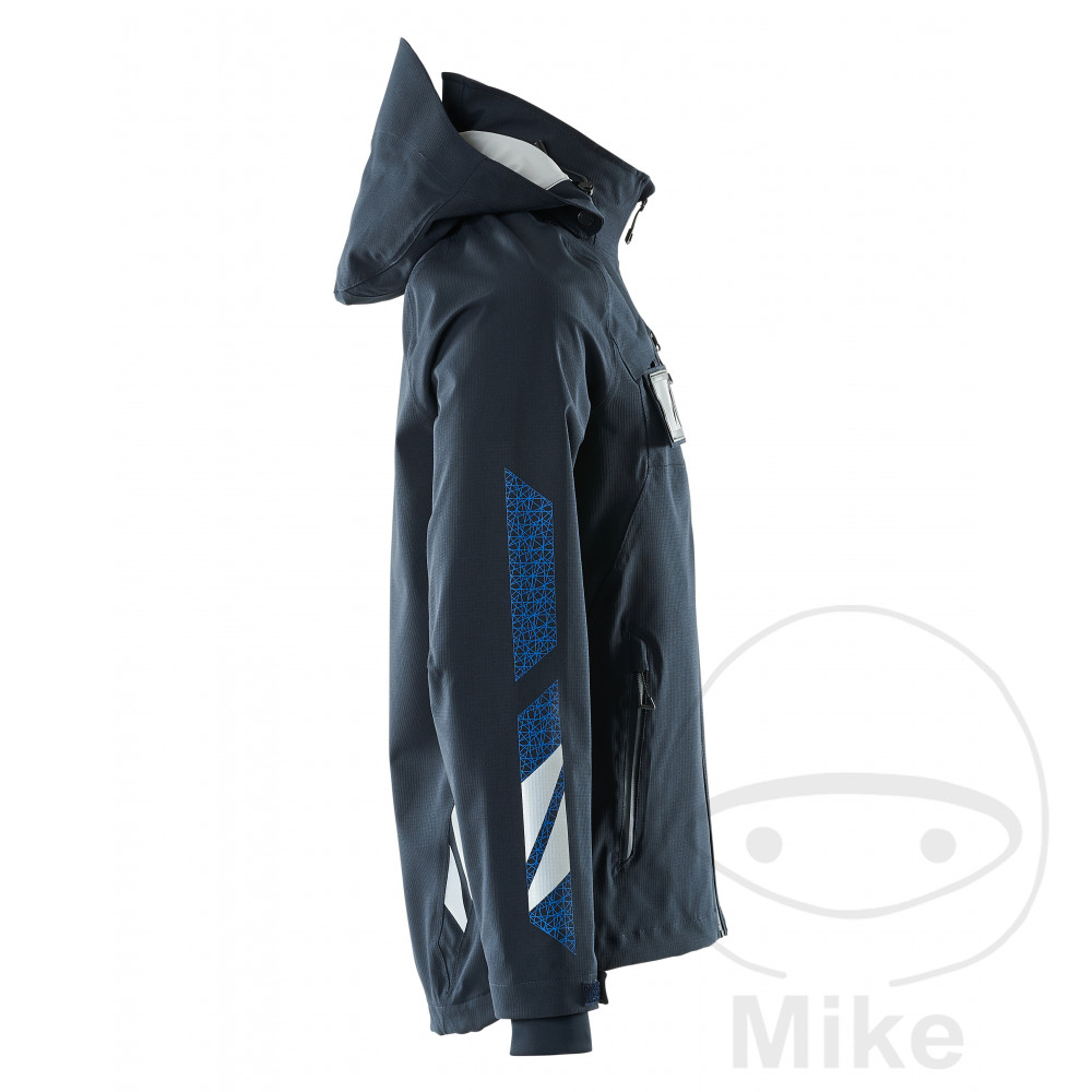 Veste moto Mascot taille M noir/bleu - vue 3