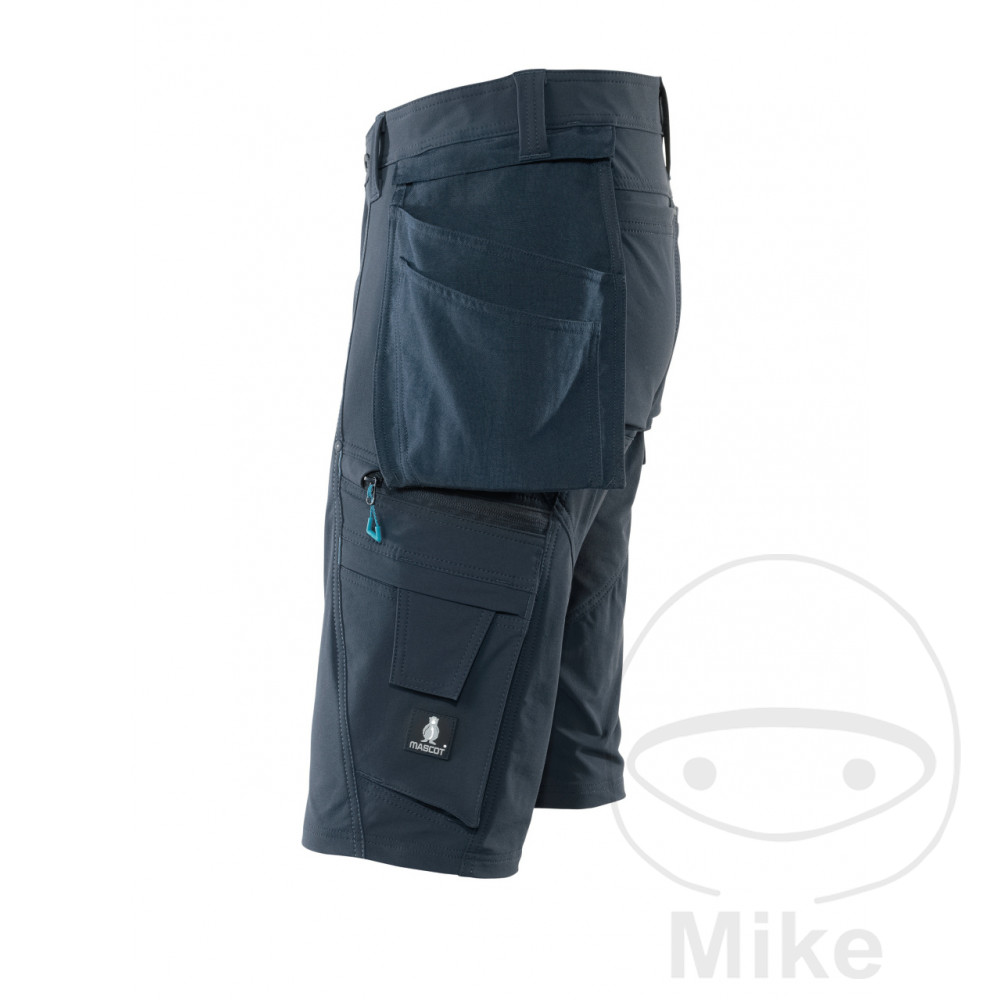 Short Mascot Taille 50 Noir Bleu - vue 3