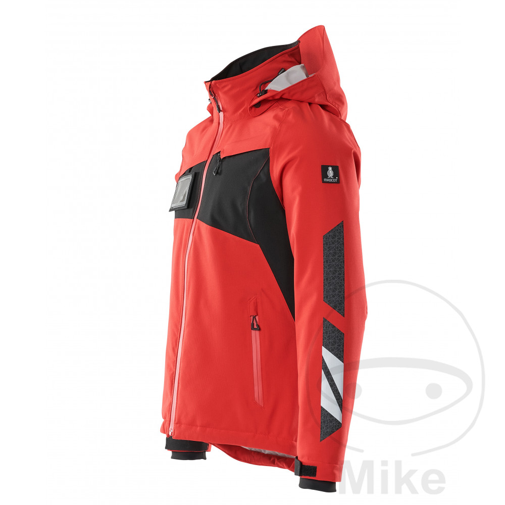 Veste moto hiver Mascot MCT gris XS homme rouge/noir - vue 2