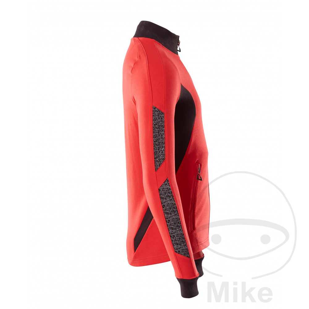 Sweat-veste Mascot MCT gris.S homme rouge/noir - vue 4