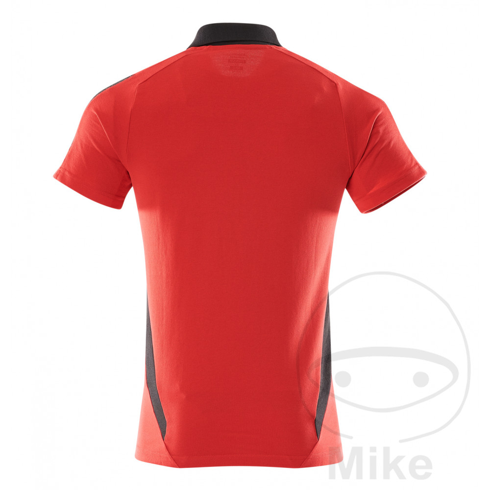 Polo-shirt Mascot MCT gris, homme, rouge/noir, taille S - vue 4