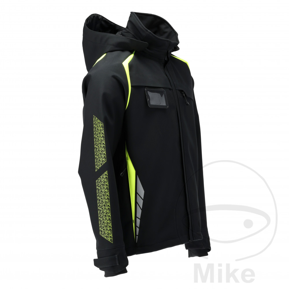 Veste softshell Mascot MCT grise XL avec capuche noir/jaune - vue 4